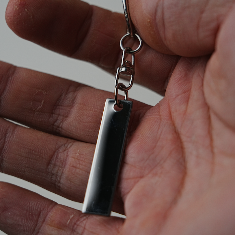 Čelični privjesak obostrano