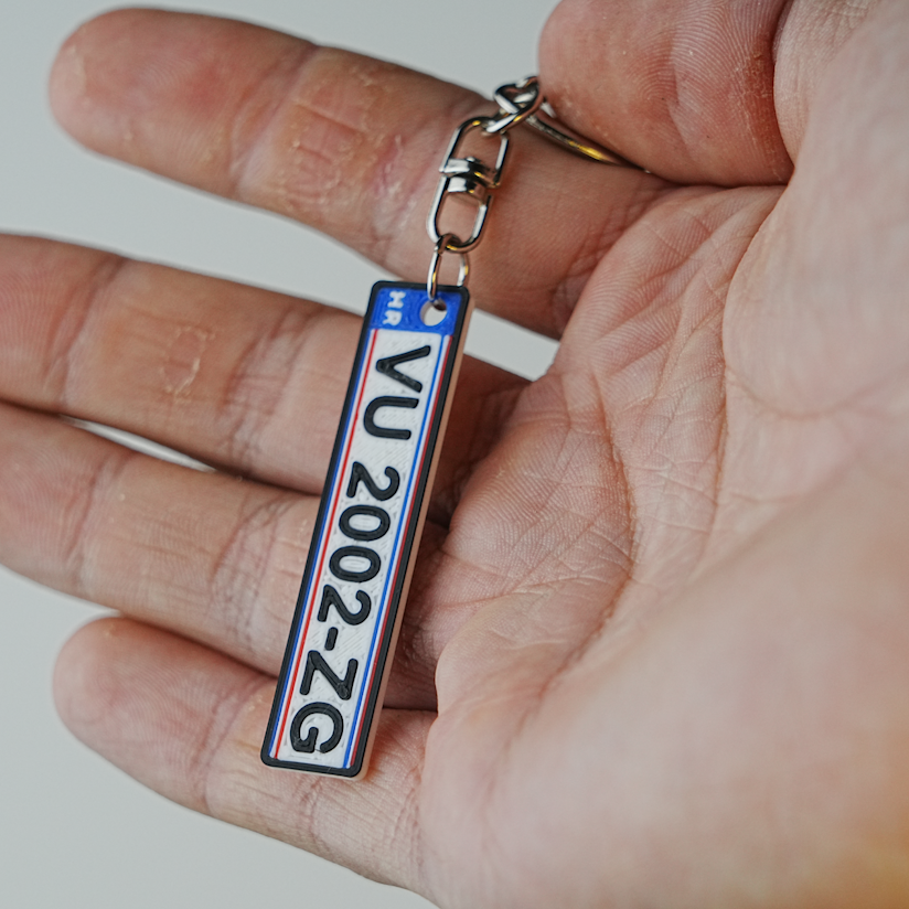 Privjesak tablice 2x