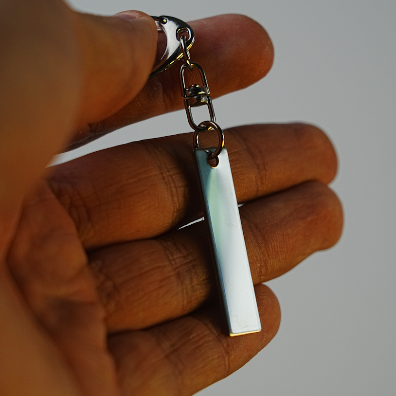 Čelični privjesak obostrano